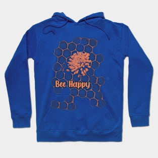 Bee Happy and Spread Positivity Hoodie